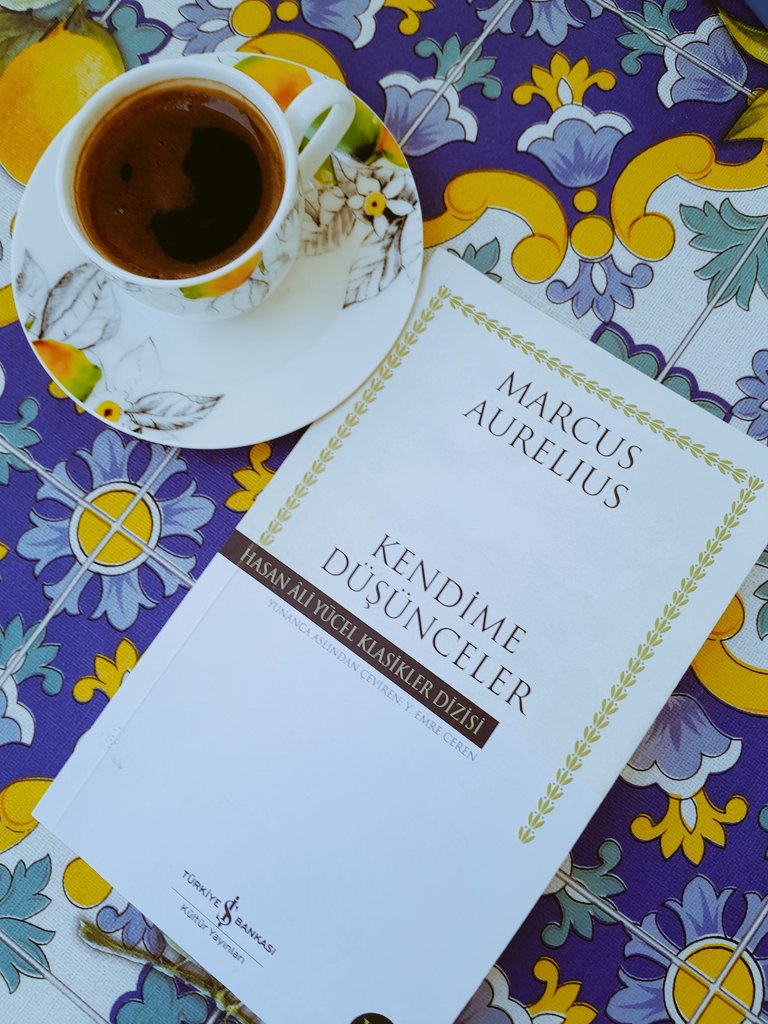 27/50 : Yaşamı olduğu gibi görme rehberi gibi... Başucumda durmalı 📚

🗨 Birtakım şeyler hakkında küstahça yargı verenleri ve senin de kendisi gibi yargı vermeni isteyenleri onaylama. Her şeyi olduğu gibi gör. 

Yazar : Marcus Aurelius/Kendime Düşünceler 
Çeviren: Y. Emre Ceren