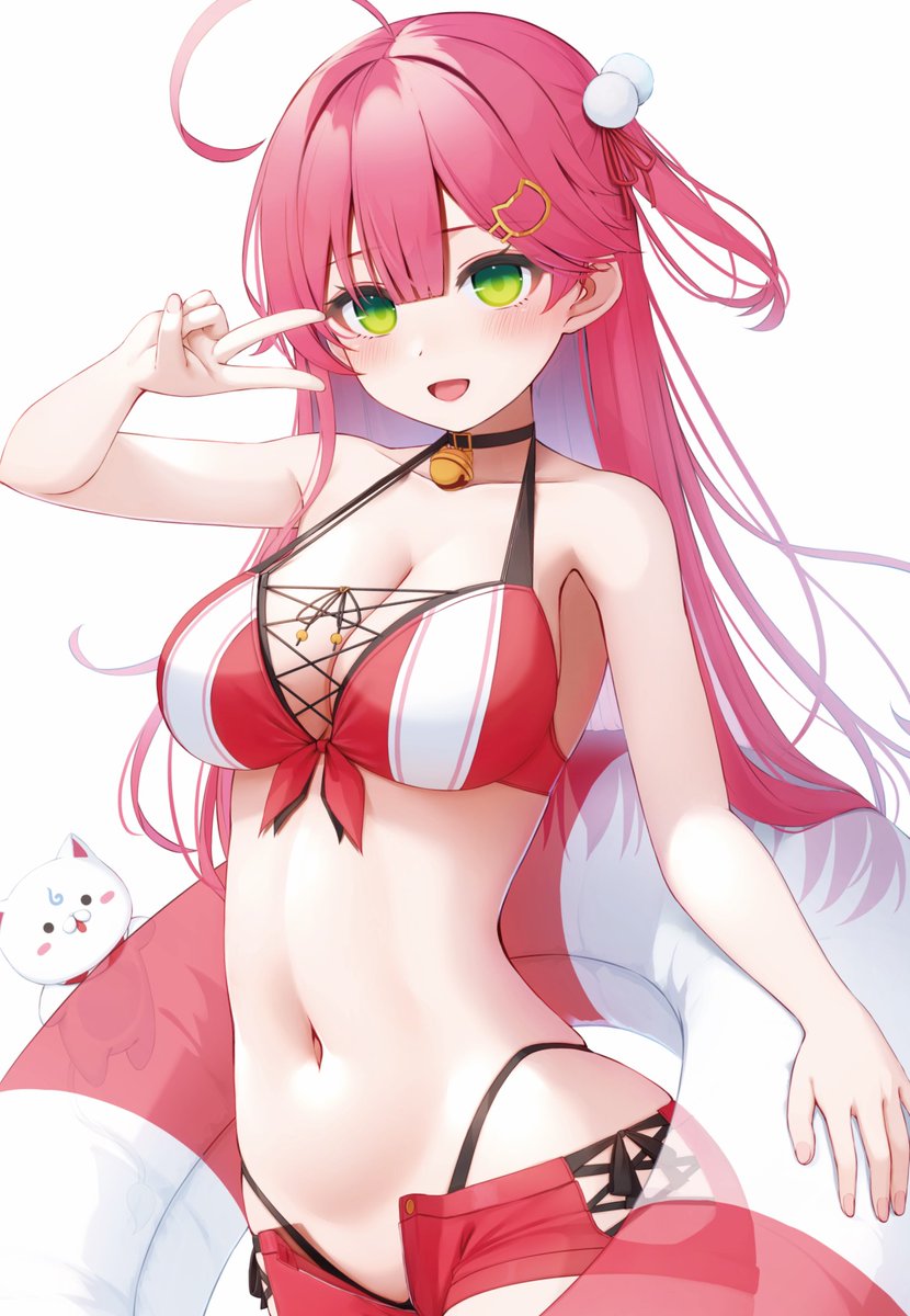 さくらみこ 「水着みこち 」|にゃん🐾のイラスト