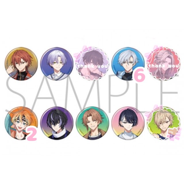 18TRIP エイトリ キャラバッジコレクション 淋しい 木ノ内 太緒 18TRIP エイトリ キャラバッジコレクション 淋しい 木ノ内 太緒