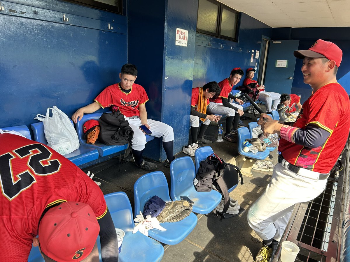 暑い中での2試合目お疲れさまでした…