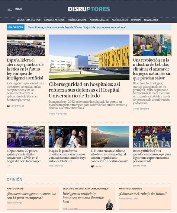 disruptoresee's tweet photo. ☕️ ¡Buenos días! Este domingo...
https://t.co/FHPMhWildd
🔒 Así refuerza sus #ciberdefensas el Hospital Universitario de Toledo
https://t.co/pVbz8wpgZa
✍️ @NoeliaHn
🇪🇺 España lidera el aterrizaje práctico de la ética en la futura #AIAct
https://t.co/20gBGqbuAV
✍️ @Sandravmor https://t.co/JmOXMROK6N