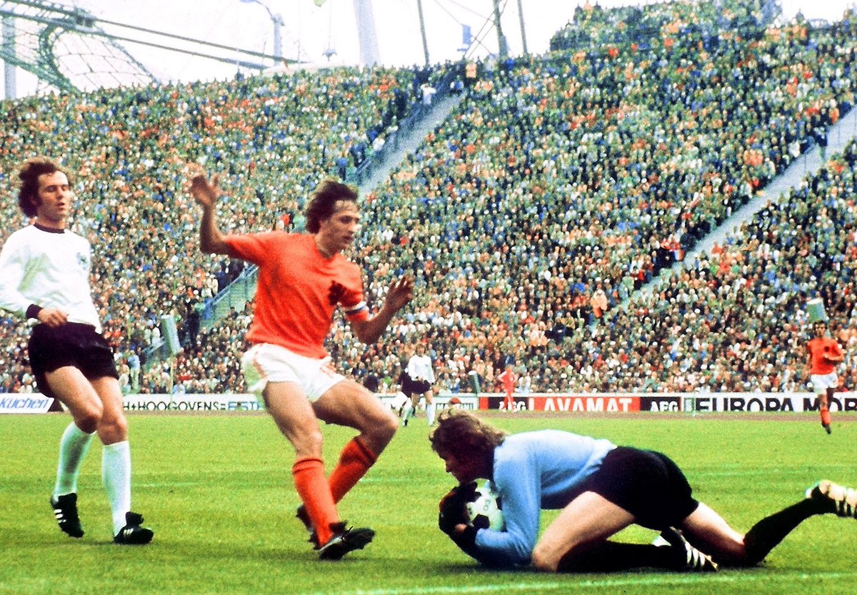 EURO2024DE's tweet image. #OnThisDay in 1⃣9⃣7⃣4⃣

🇩🇪 Das @DFB_Team wird zum zweiten Mal #Weltmeister 🏆