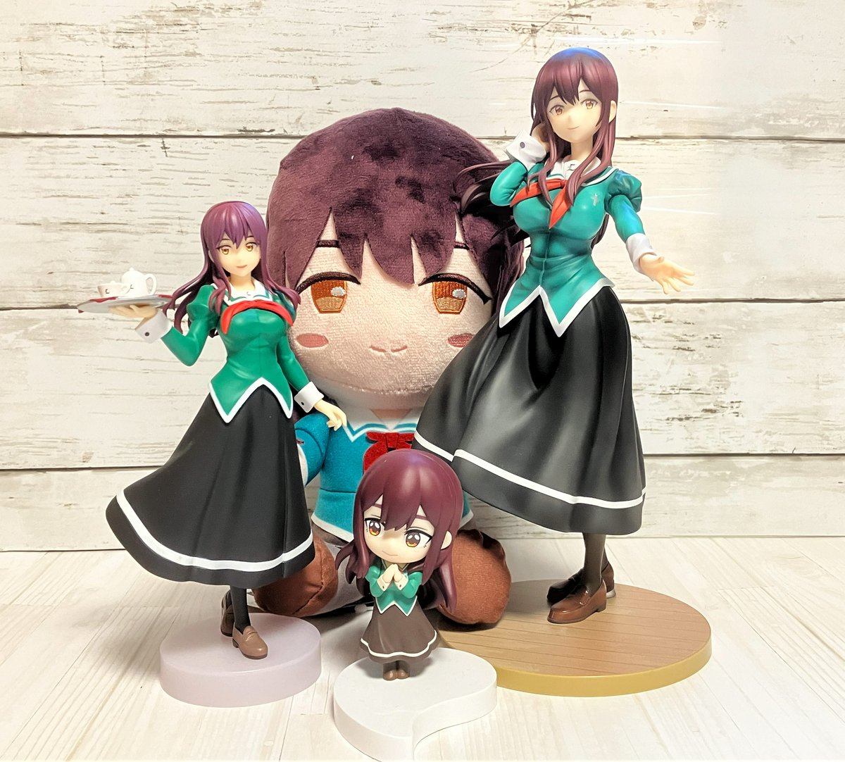 赤城(艦隊これくしょん) 「7月7日は綾小路美月さんのお誕生日。 皆様お祝い有り難うございます。 #わたゆり」|未幡/わたゆりアニメ化＆11巻のイラスト
