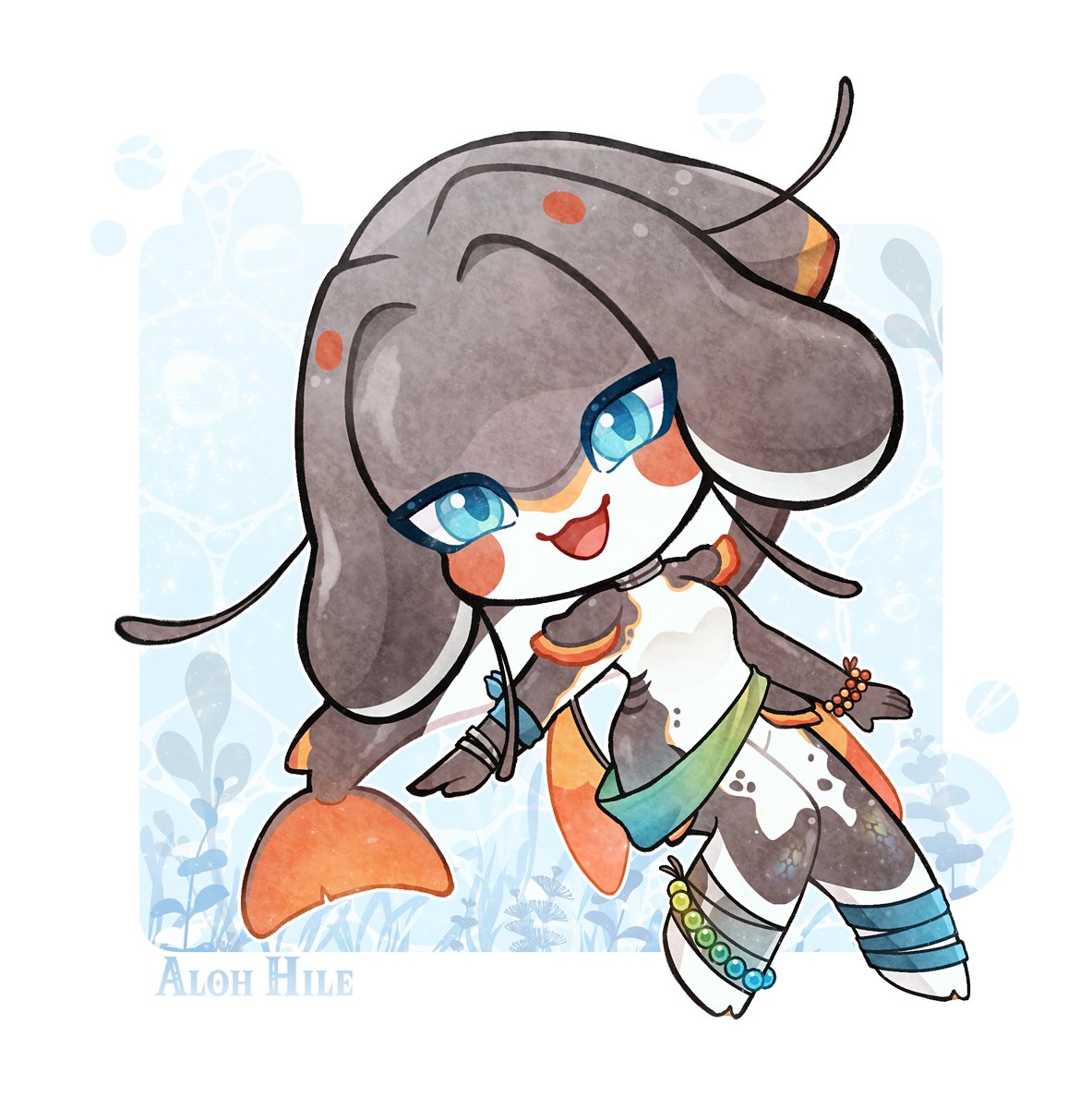 puffy_cream's tweet photo. 🪸🫧 Art Fight 2024 🫧🪸
Attack on @FowlFox   
She's so cute 🥹💖💖💖
Love her cat-like mouth! https://t.co/1yJxKnKc6F