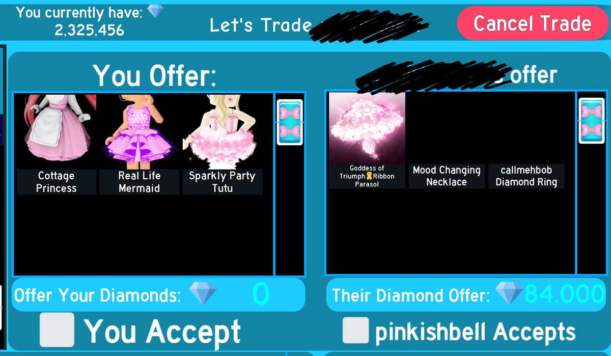 shehisbd's tweet photo. @kinybunny0 Is trusted, I went first with Harvester and Ice piercer, and they traded me GoT Parasol, 84k, Callmehbob's Diamond Ring, Mood changing Necklace and a special, gift, such a sweet trader and definitely recommended! (I'm sorry I didn't get mm2 ss's!) https://t.co/9oGjZVBNOg