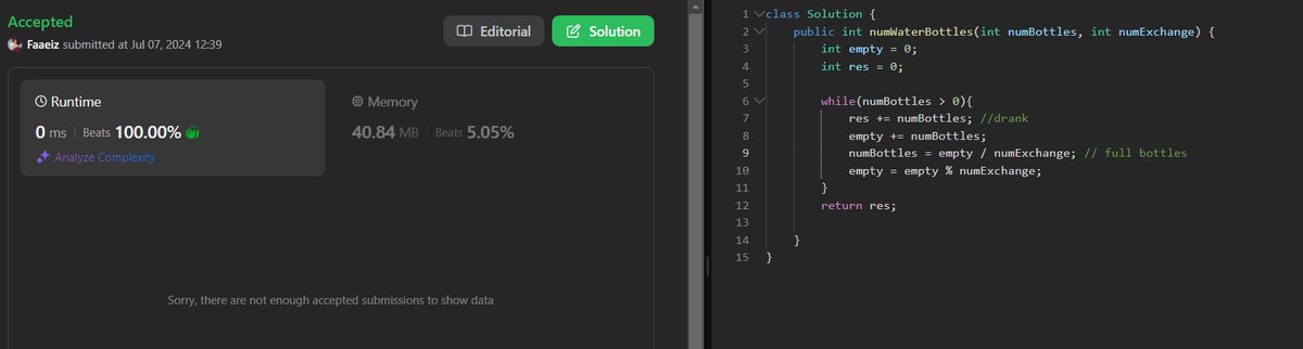 telefooon's tweet photo. DAY(74/100) #100daysofcoding #dsa #leetcode
DAY(10/21) #leetspace #codespaceclub https://t.co/ANQm3NaOwW