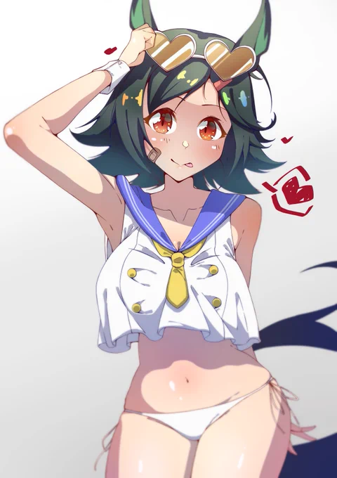 水着って良いよね#ウマ娘 #ウイニングチケット 