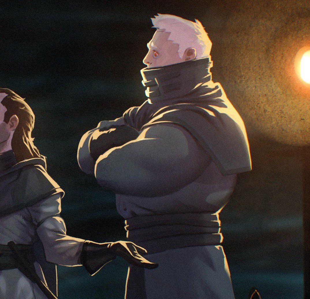 Phingdraws's tweet image. #thefirstlaw! I spent a ton of time on this one and learned a bunch. The Blade Itself was amazing. Here’s Golkta, Severard and Frost as I’ve imagined them.