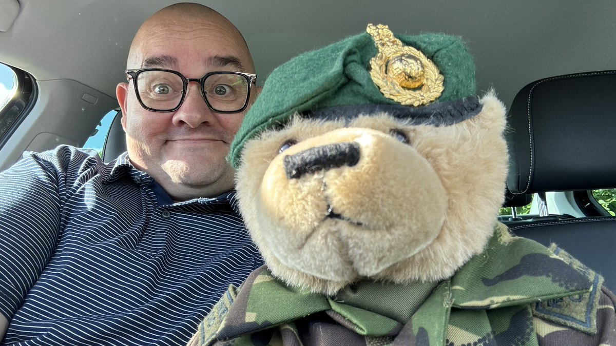 JeremySpake's tweet photo. Look out @manairport @JeremySpake and his mate Monty are heading your way to join @Bear_Force01 and @KidsOut at a very special #TeddyBearsPicnic! Monty hopes you’ve got the kettle on and he’d love a slice of chocolate cake! #letspicnic #greatcauses #helpinghands https://t.co/8GQdHr6W4M