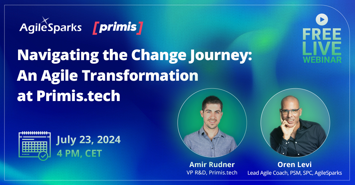 𝐅𝐑𝐄𝐄 𝐋𝐈𝐕𝐄 𝐖𝐄𝐁𝐈𝐍𝐀𝐑 

Discover how Agile practices were implemented to address delivery and quality issues, enhance communication and planning, and ultimately foster a culture of continuous improvement and accountability.

Save your seat: bit.ly/3WbOJQl