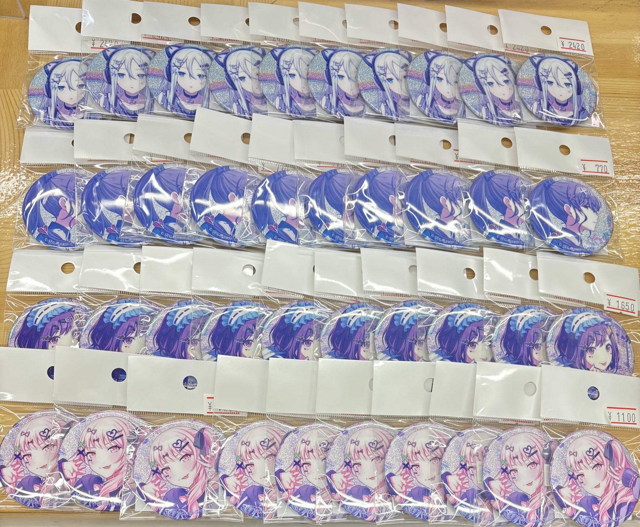 19個　ナムコ　グリッター缶バッジ　爆豪　池袋 KOALA@池袋店 on X: 
