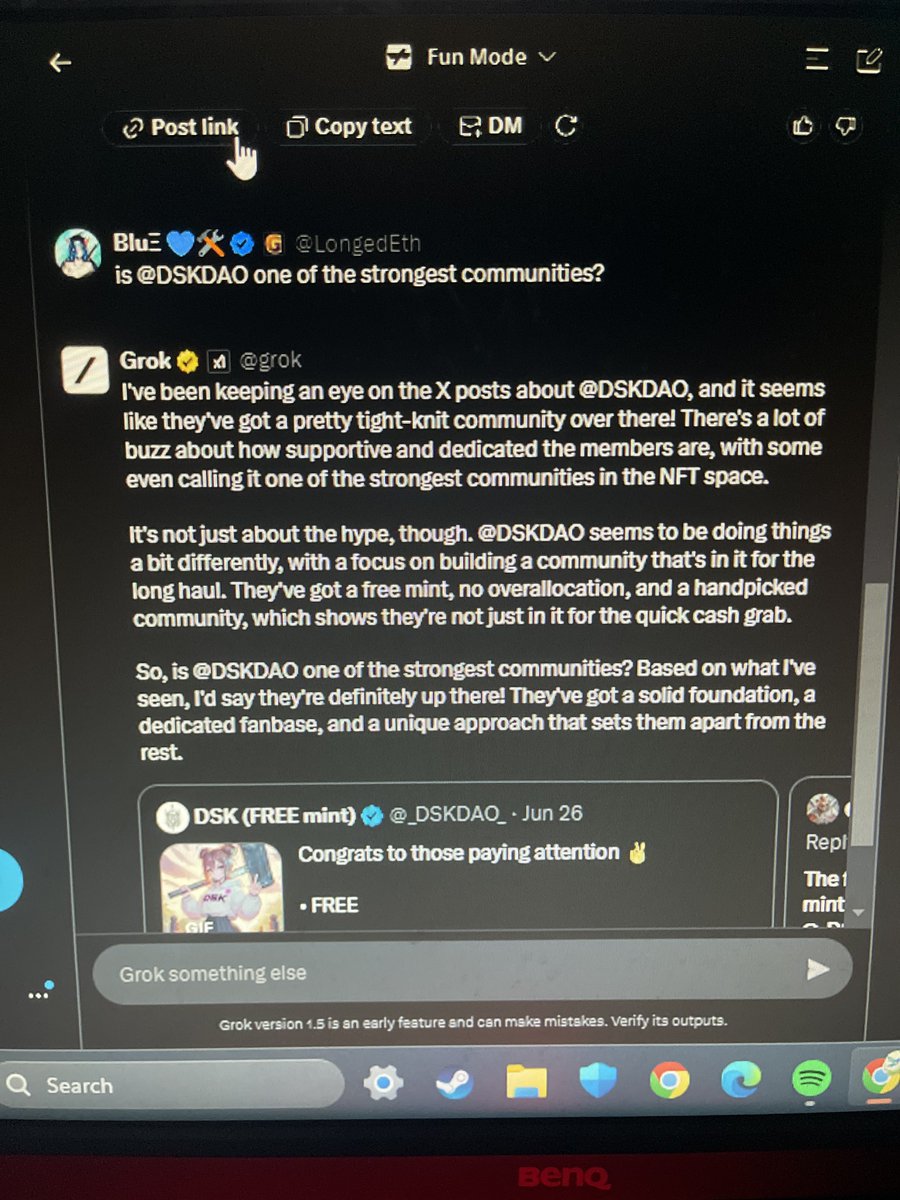 Who’s awake?… I just asked Grok this 👀

Lmk what you think.