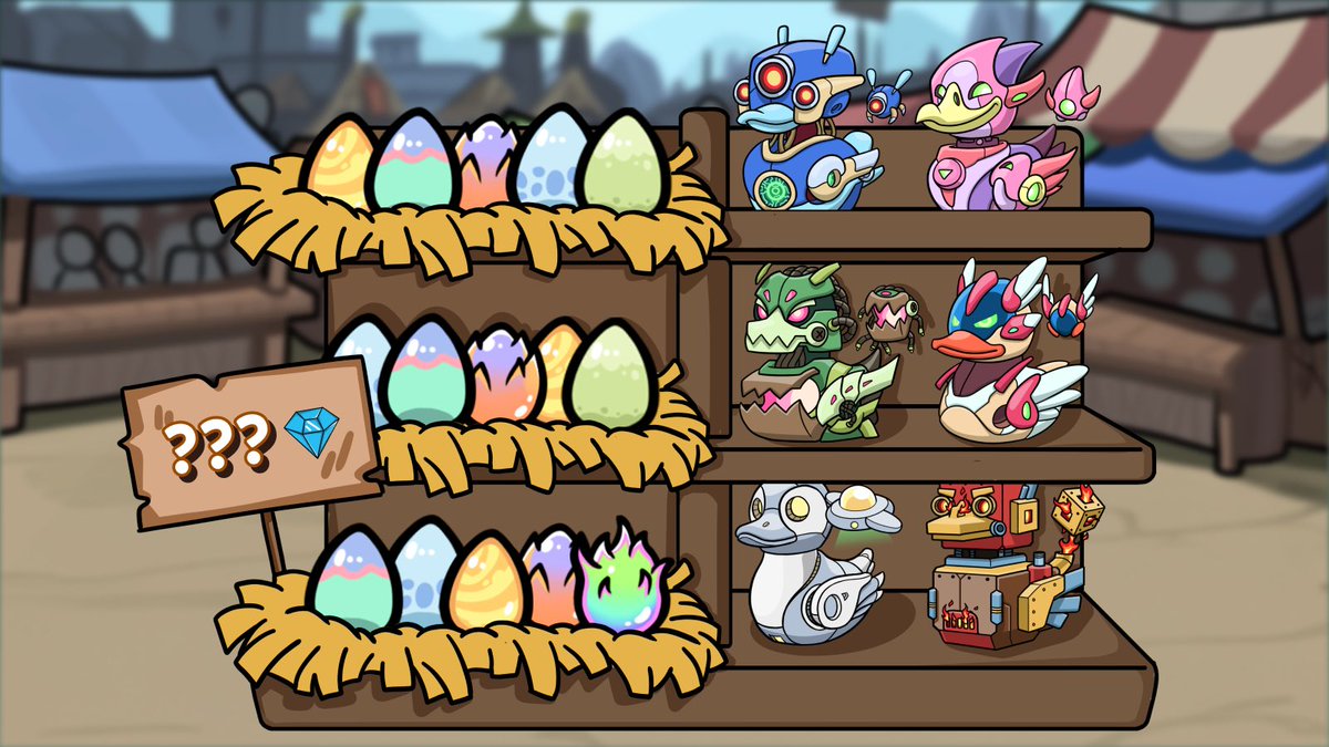 How would you price your eggs and CyberQuack? 🙄

📌 Quacks note: Eggs and CyberQuack NFT are all precious items in #QuackQuack with huge value! They don’t usually come at a cheap price. 

Think twice before making a selling price worth all your costs 😉