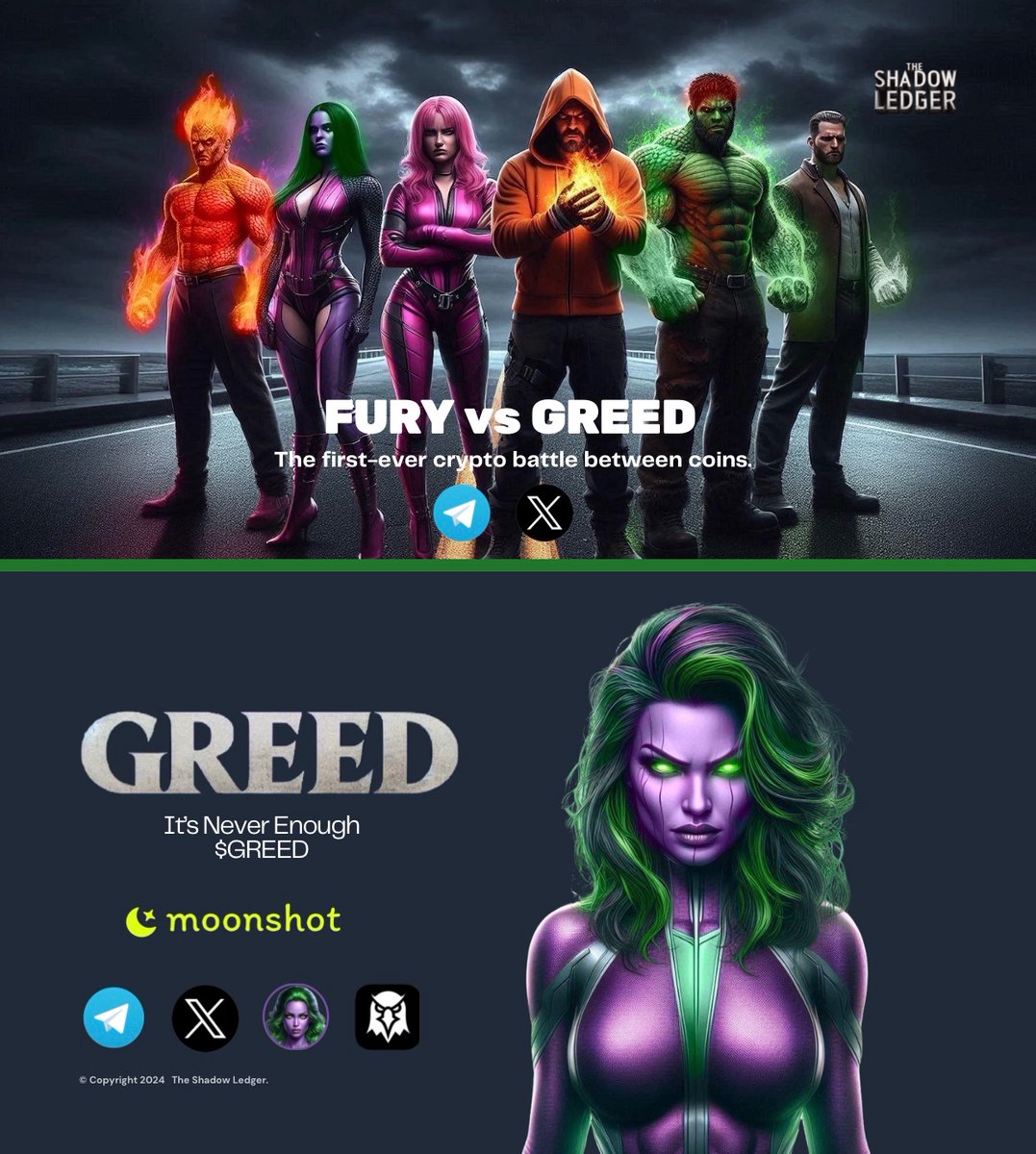 skux_store's tweet photo. @CoinMarketCap Yip $GRIN vs $FURY with a side of $GREED https://t.co/wnV7afolxl