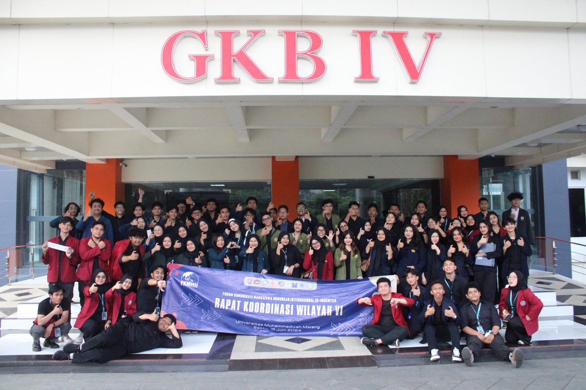 [ RAKORWIL VI ]

Kali Ini Universitas Muhammadiyah Malang  Berkesmpatan Untuk Menjadi Tuan Rumah Rakorwil Yang Dihadiri Oleh Seluruh Universitas Korwil 6. Rakorwil Merupakan Agenda Rapat Bulanan Yang Di Adakan Oleh Forum Komunikasi Mahasiswa Hubungan Internasional se-Indonesia.