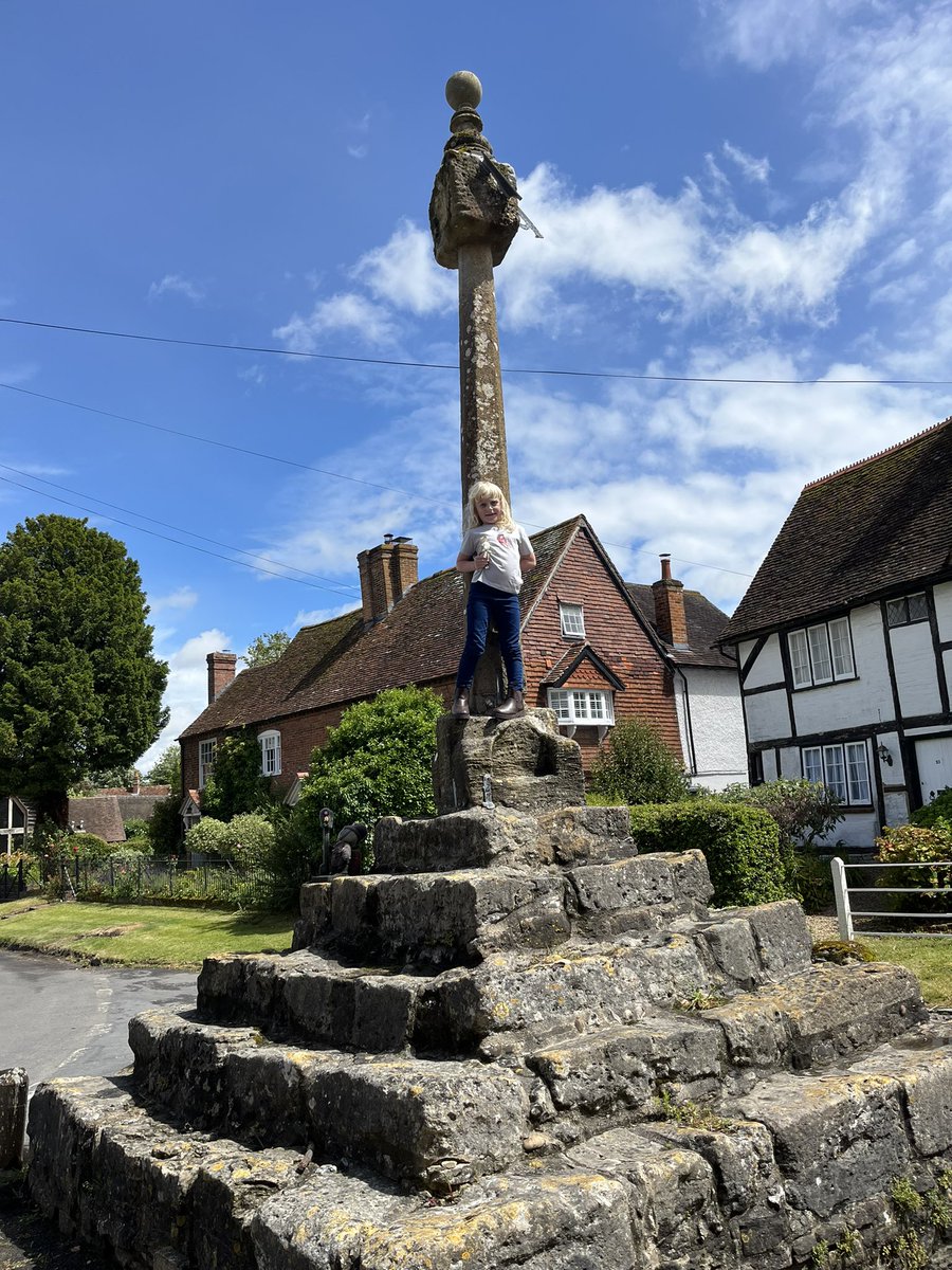 LittleWhoGirl's tweet photo. Great day yesterday at East Hagbourne for Android Invasion Day, run by @WhosAtThePlayho
The sun did eventually shine - she avoided getting tied up and didn’t drink any ginger beer (doesn’t like the stuff like the real Sarah Jane!)
#DoctorWho #AndroidInvasionDay https://t.co/Q6IcWuBoXU