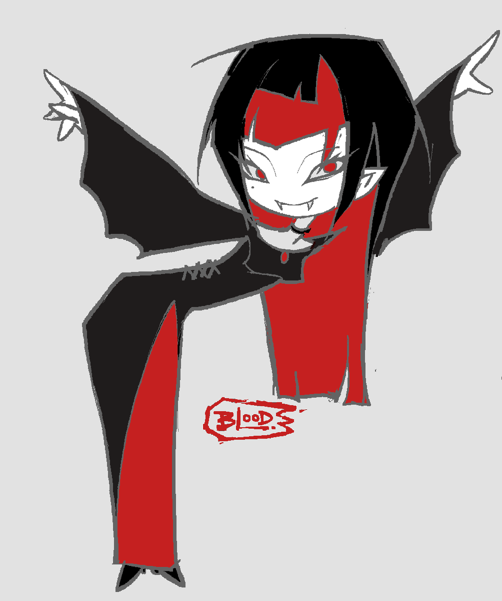 littlestpetgoth's tweet photo. this ones hair is coffin shaped do you see it https://t.co/23W6Dpm6ri