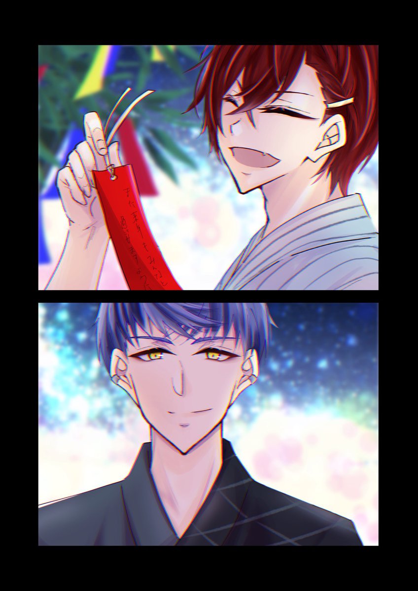 0nekoon's tweet photo. 【再掲/dndz】願いを込めて

ーーーその願いは俺が守るから https://t.co/AKnEjuIdJI