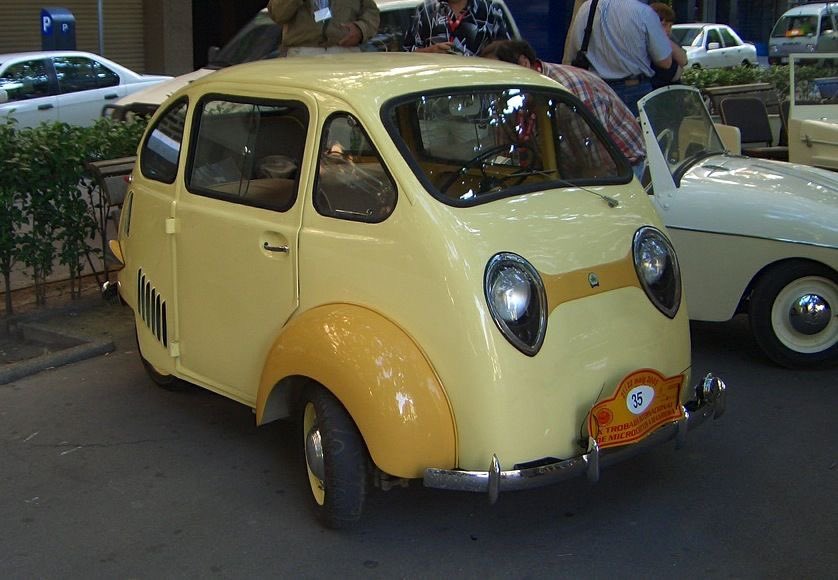QuirkyRides's tweet photo. #1950s #Triver Turismo from #Spain 398cc 2 stroke https://t.co/0eGO2ucrlm