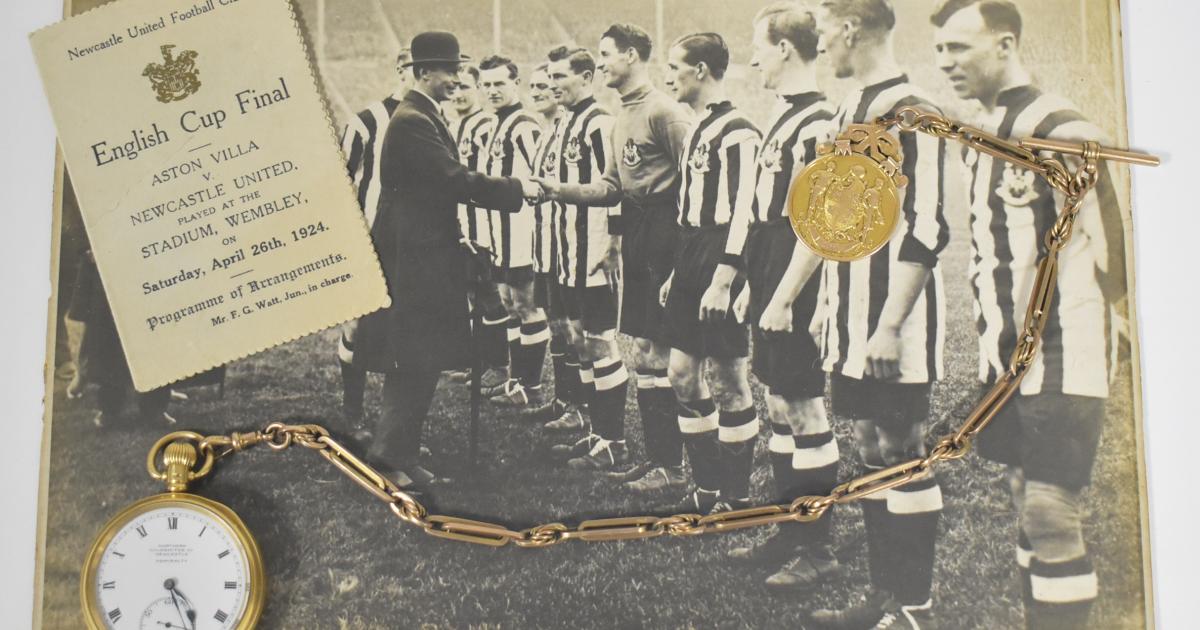 Newcastle FA Cup medal was awarded to keeper Bradley dlvr.it/T9GJxY