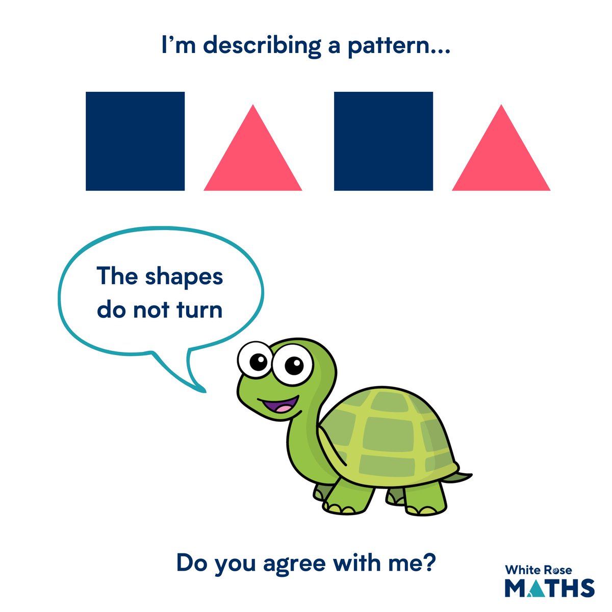 Patterns are so interesting - I think these shapes do not turn!

Do you agree? 💭

#Tiny #WRE