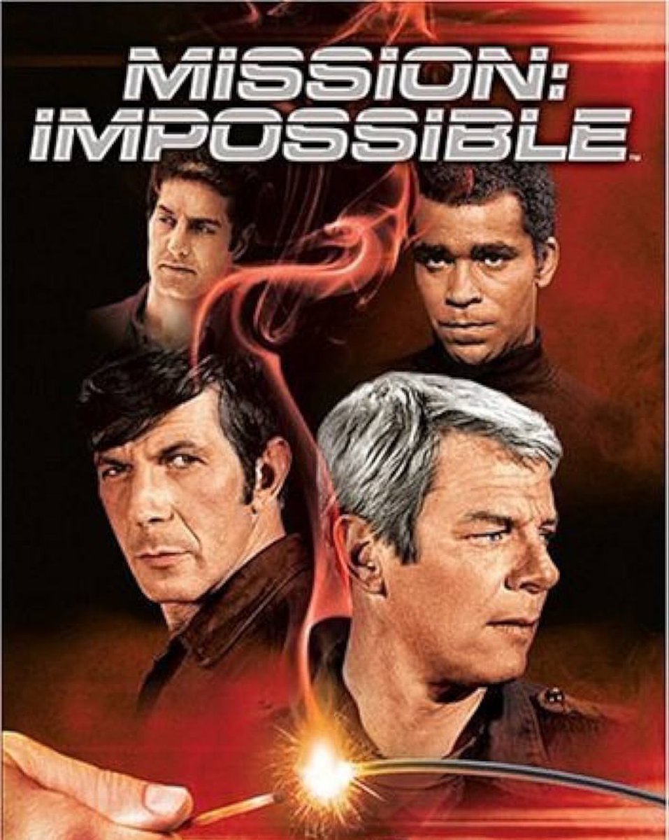 SaveRedlandLibr's tweet photo. 10am to 3pm TODAY on @Legend__Channel
From 1970, s4 Episodes 14 to 18 of #Espionage #Action series 📺“Mission: Impossible” created by #BruceGeller
🌟#PeterGraves #GregMorris #PeterLupus #LeonardNimoy https://t.co/hsWVgl5Ars