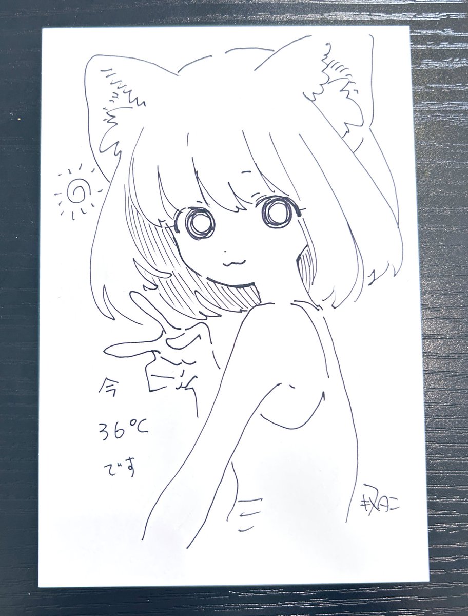 これは描いて置いて気がついたらなくなってた原画