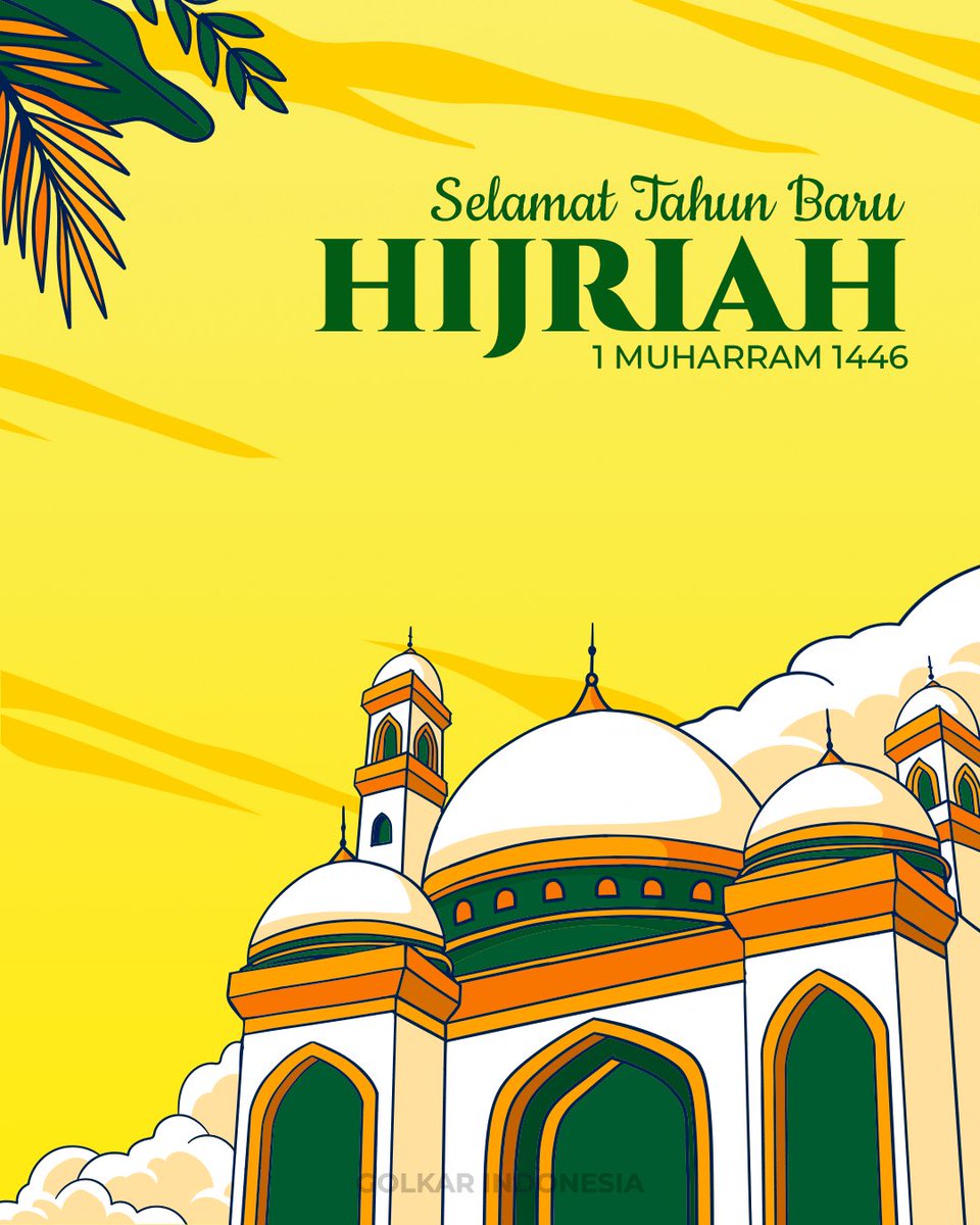 Selamat Tahun Baru Hijriyah 1 Muharram 1446 H kepada seluruh umat Islam di Indonesia. 

Semoga Allah membasuh segala dosa kita dan memberi kita rahmat untuk beribadah lebih banyak lagi di tahun yang baru, serta mari kita meningkatkan rasa syukur atas segala nikmat Allah SWT.