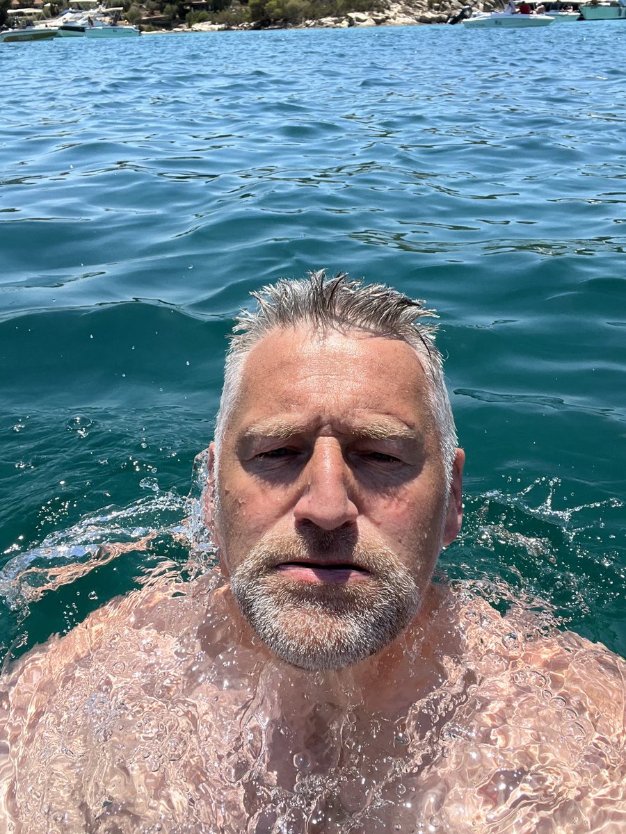 Can’t beat relaxing in warm water 💧