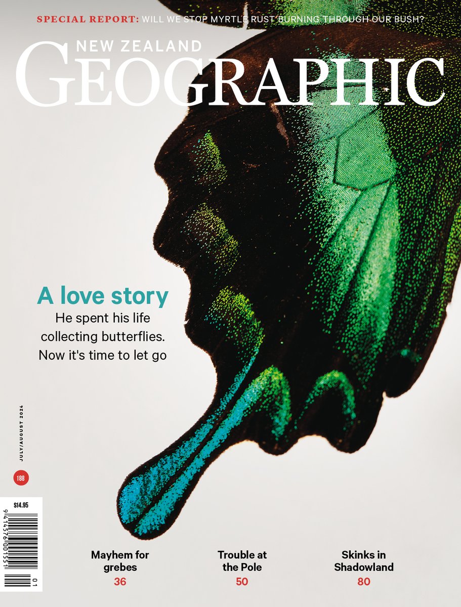 The 188th issue of New Zealand Geographic is out in stores and online now!  In stores and online at nzgeo.com