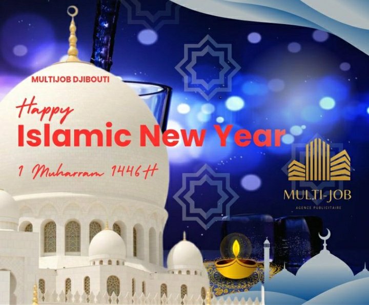 DjiboutiMulti's tweet photo. #MULTIJOB Je pense particulièrement au monde arabo-musulman, dont la stigmatisation et l'humiliation quasi permanentes, ne peuvent qu'alimenter la haine alors que c'est une religion de paix et d'amour. Nous souhaitons une nouvelle année fructueuse à tous les musulmans. Happy day https://t.co/1R74GkZzl2