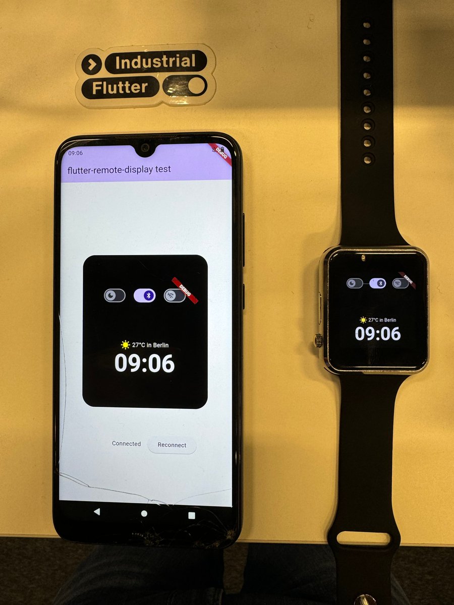 ABordei's tweet image. 🚀 Exciting News! 🚀
Introducing the new Flutter package: pub.dev/packages/flutt… 🌟
✨ ESP32 running Flutter UI
✨ Bi-directional events and gesture control
Proudly launched together with @KDABQt @industr_flutter at #ftcon24 #flutterconeu