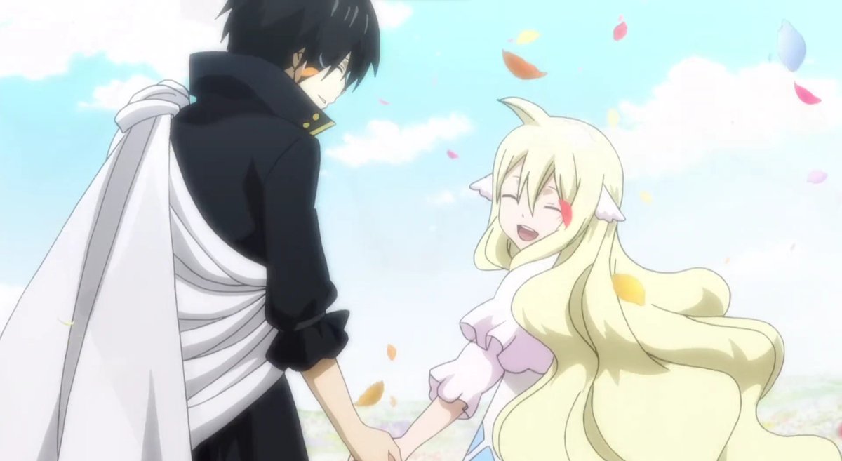 SCRSunnY's tweet photo. Zeref &amp; Mavis finally found peace https://t.co/yJNVTUffQp