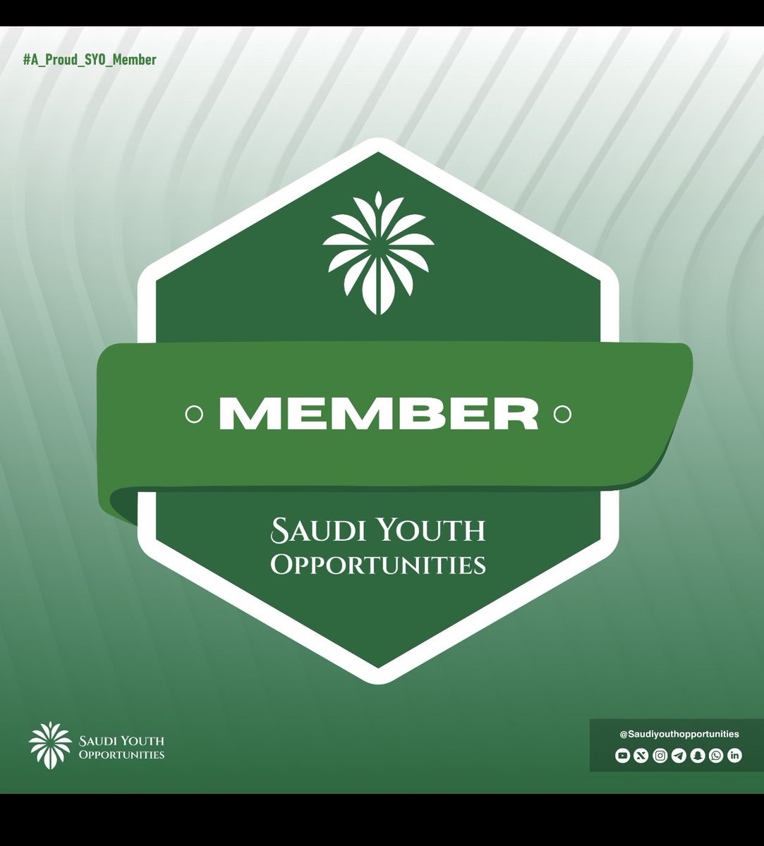#A_Proud_SYO_Member 💚