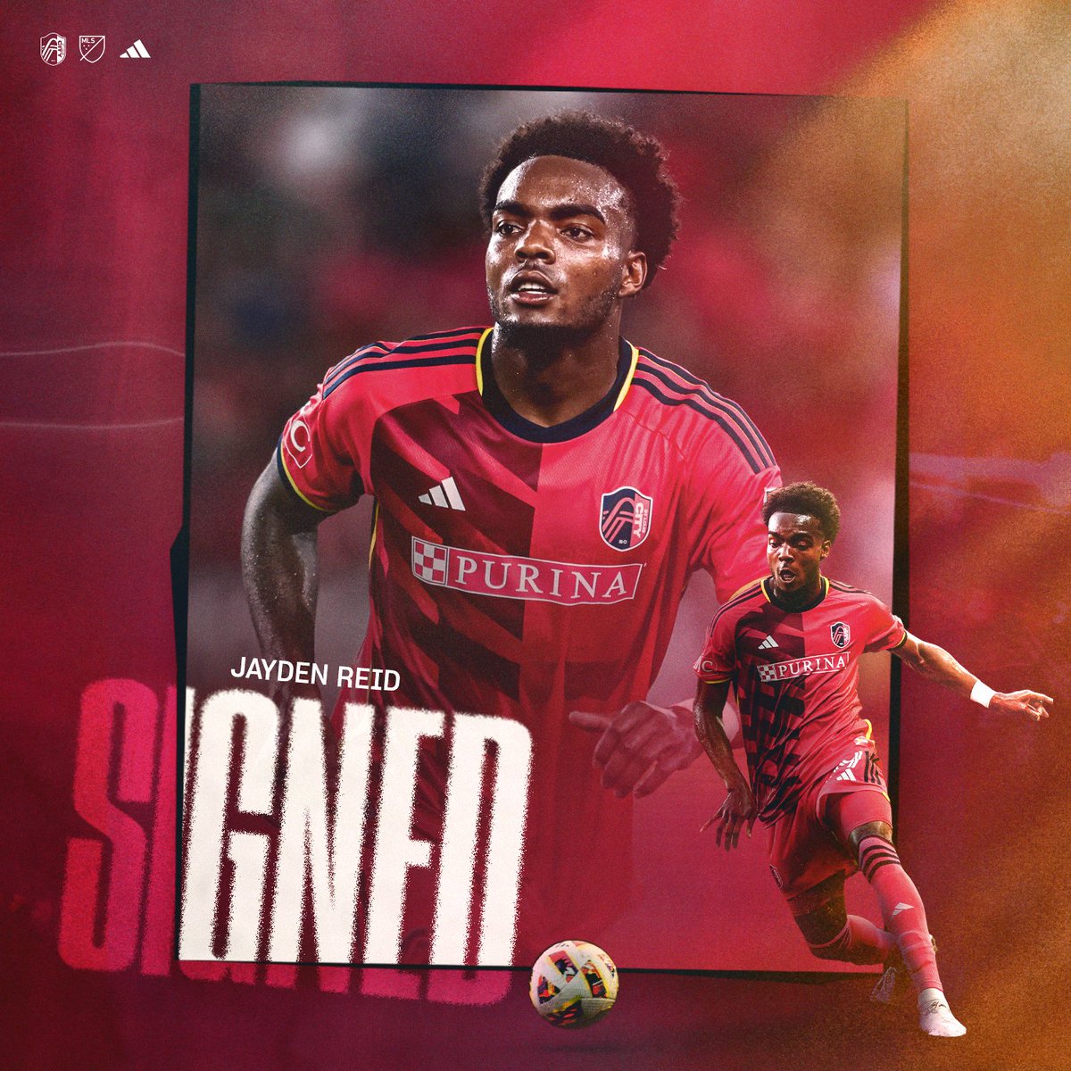 St Louis CITY SC (@stlcitysc) on Twitter photo Letโs go, 9๏ธโฃ9๏ธโฃ!
Weโve signed <a href="/STLCITY2/">St Louis CITY2</a> defender Jayden Reid to a First Team contract through the end of 2024 with club options in 2025 and 2026 ๐ช #AllForCITY
๐ stlcitysc.com/news/st-louis-โฆ Letโs go, 9๏ธโฃ9๏ธโฃ!
Weโve signed <a href="/STLCITY2/">St Louis CITY2</a> defender Jayden Reid to a First Team contract through the end of 2024 with club options in 2025 and 2026 ๐ช #AllForCITY
๐ stlcitysc.com/news/st-louis-โฆ
