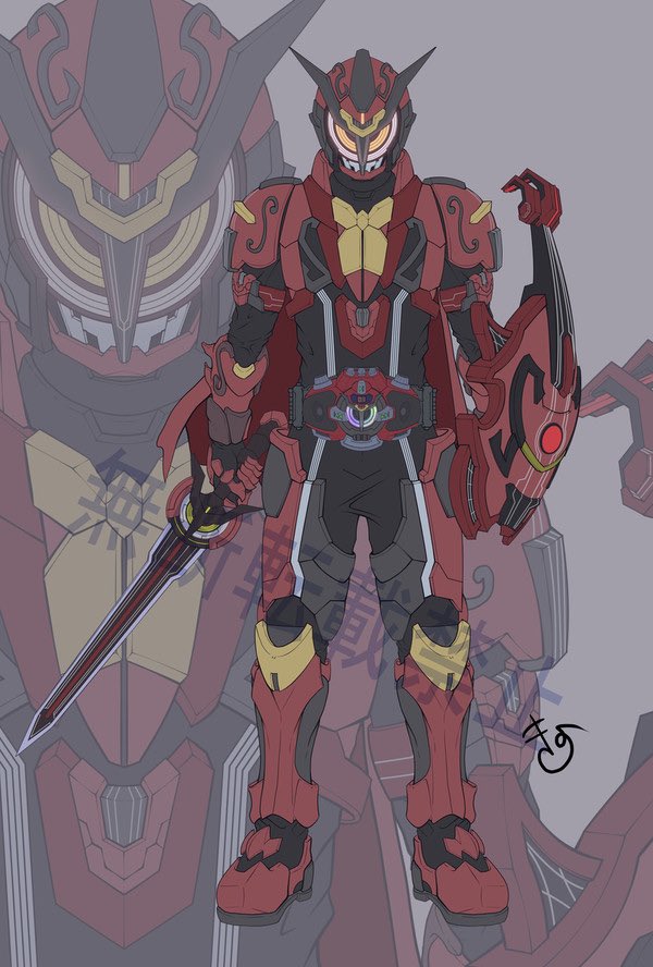 sugokukiyotteru's tweet photo. ピアノのオリジナル仮面ライダー、気の早い最終フォーム進捗。上半身は大体まとまりました。マントの有無を悩んでますが今回はない方が良さそう…？

相方のバイオリンフクロウががマントばっちりキメてるので無くていい？🤔 https://t.co/1ZS75cZNoK