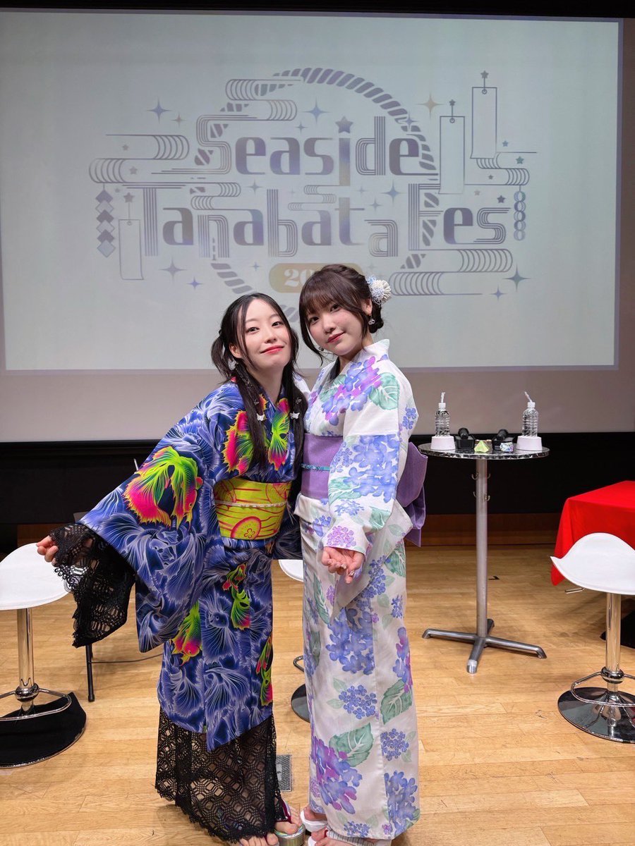 ともだちコレクション② #久住琳 ちゃん #菱川花菜 ちゃん #シーサイド七夕