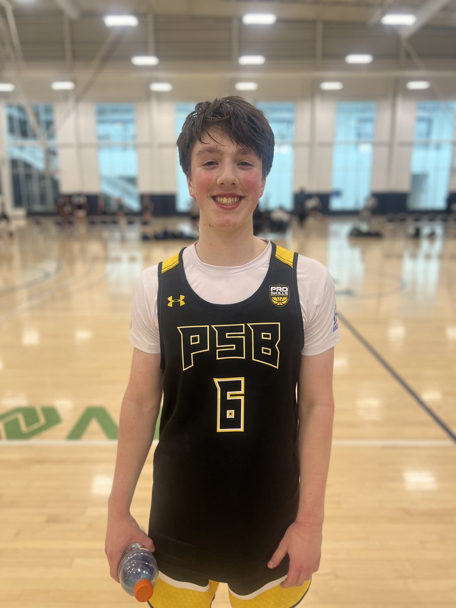 Dylan Bena is a great shooter. Has great ball control and is an amazing facilitator. His scoring ability is elite and his IQ is impeccable. He finished with 20pts today. Be on the lookout.