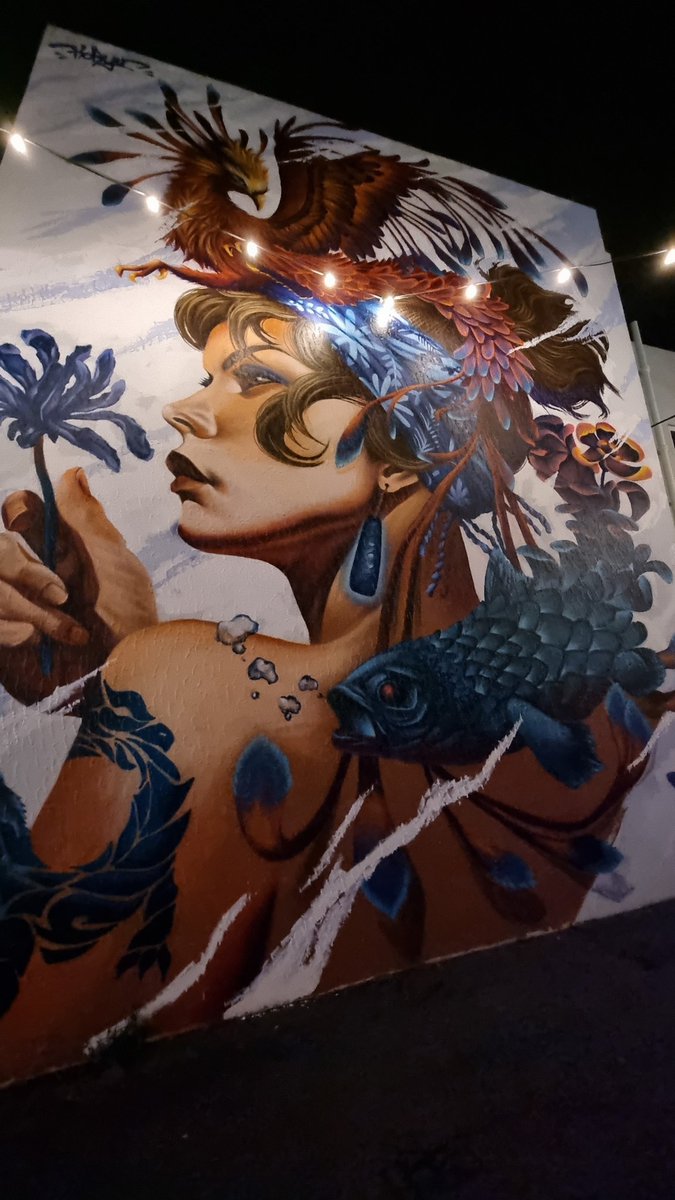 WebTaniwha's tweet image. I love the street art at MADE of Hamilton East. @boon_arts bought colour &amp;amp; life to the laneways which look just as good at night. @HamiltonWaikato
#lovethetron #MightyWaikato