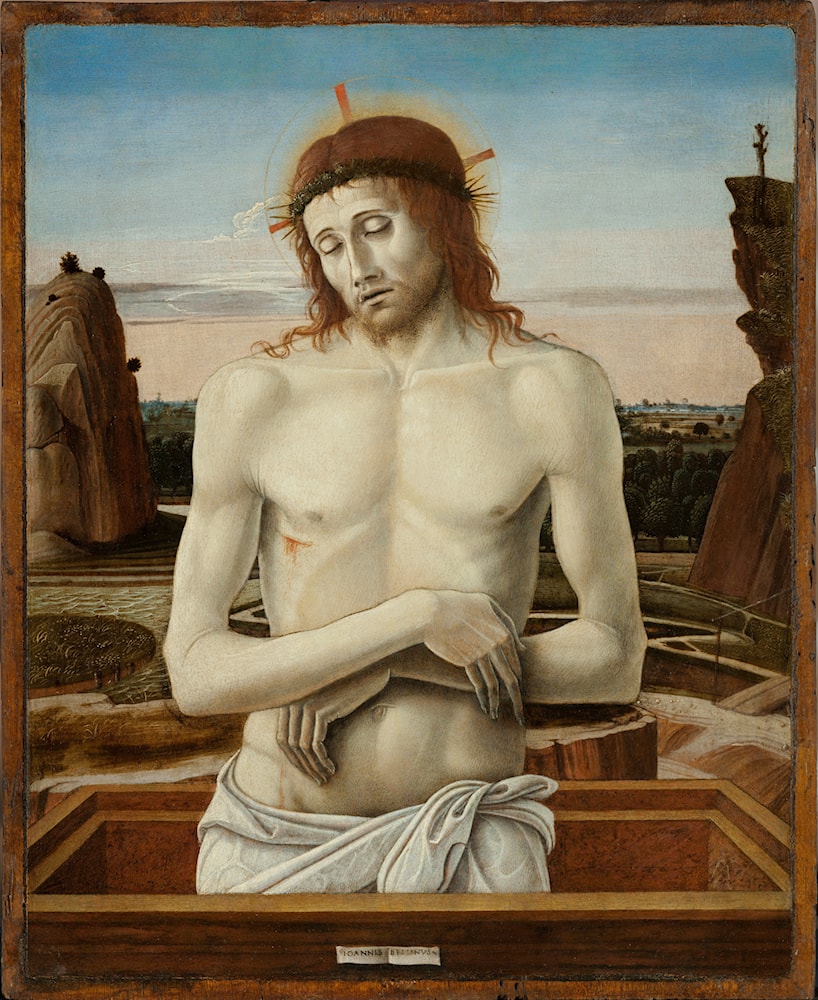 ColeccionMMoret's tweet photo. Sigo flirteando con la colección del @PoldiPezzoli 

Día del Señor
▪️Giovanni #Bellini. Imago Pietatis. Temple sobre tabla, h. 1457. Museo Poldi Pezzoli.
▪️Hans #Schäufelein. Imago Pietatis. Entalladura, h. 1511-1515. Colección Mariano Moret. https://t.co/xp5Yd6CWDl