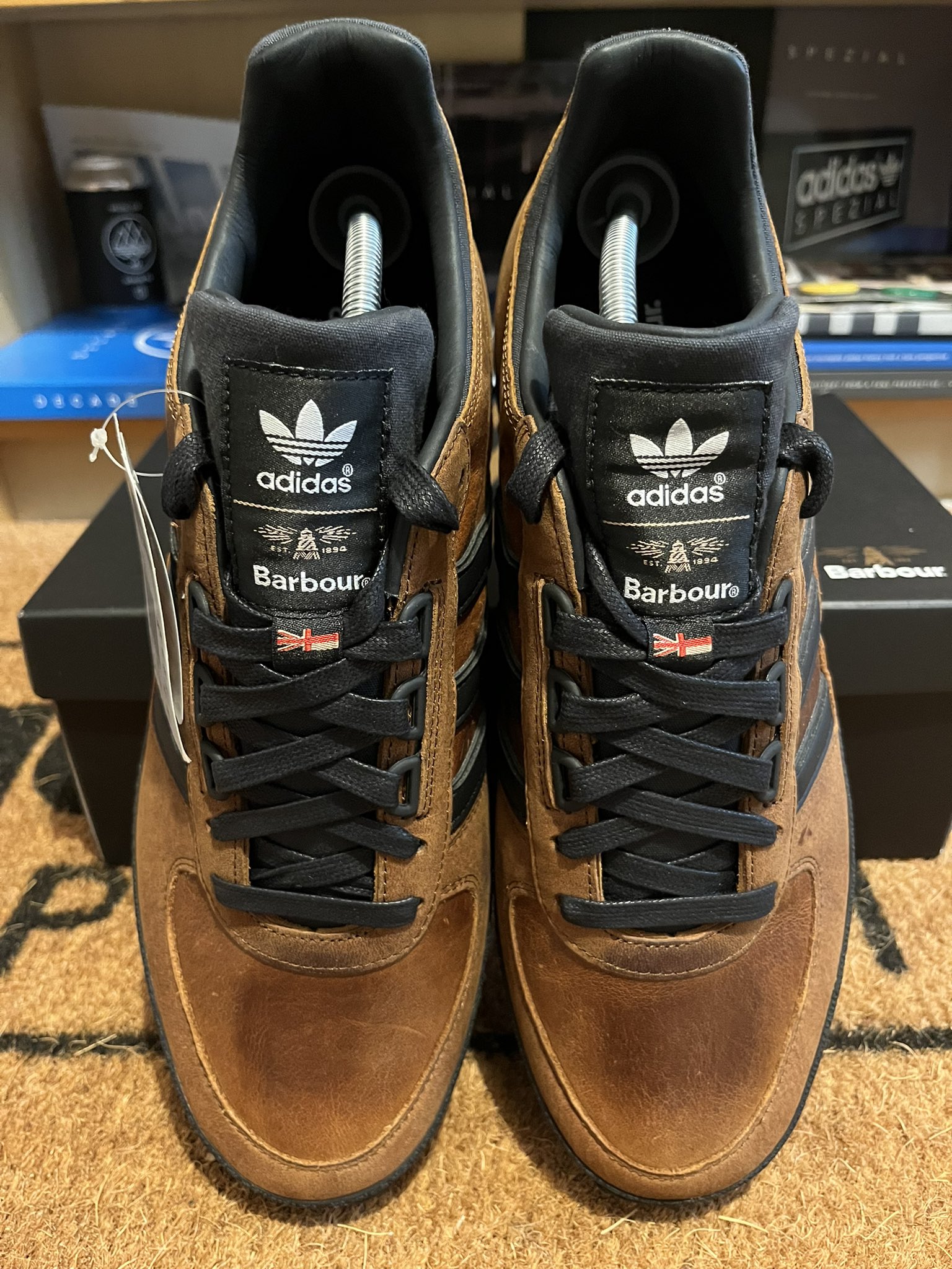 YorkyYid on X Although I bought a pair of well used Adidas Barbour TS Runners recently got them restored I still had this nagging voice in the back of my mind