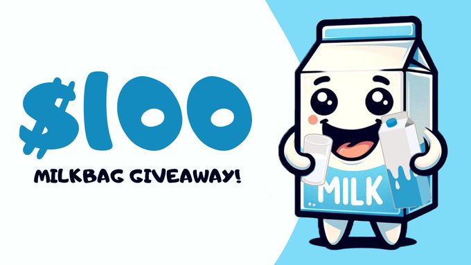 🥛$100 #MILKBAG GIVEAWAY🥛48hrs          

- Follow 
@MilkbagSol
 &amp; me 
<a href="/INFLUENCERandre/">André Müller</a>

- LIKE &amp; RETWEET        
- TAG 2 FRIENDS