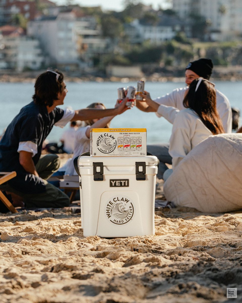 New pack, new adventures: new flavour -  raspberry +  mango, lime, watermelon! ✈️

#BringTheWave #WhiteClawAU #DrinkResponsibly #WhiteClawWinter