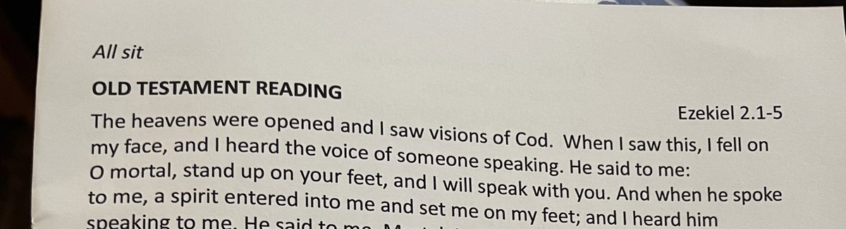 Banger of a typo in Church today. 🎣🐟🐠