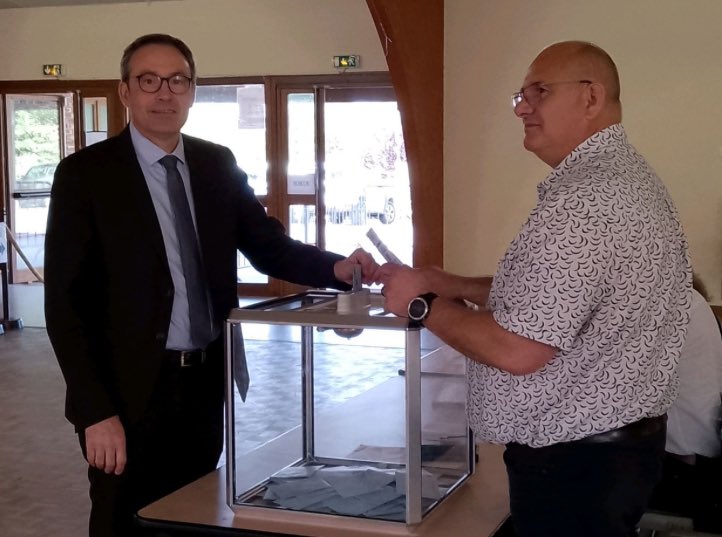 A voté !