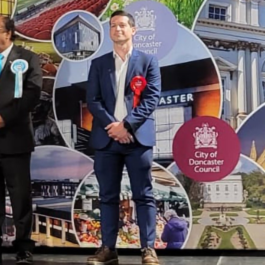 LabourRob's tweet image. Proud to have been elected on Thursday as a @MyDoncaster Labour Councillor for Town Ward. It was an amazing night for Labour locally and nationally and I can&apos;t wait to get started!