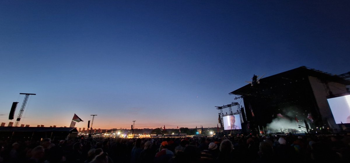 Friday sunset.

#Glastonbury