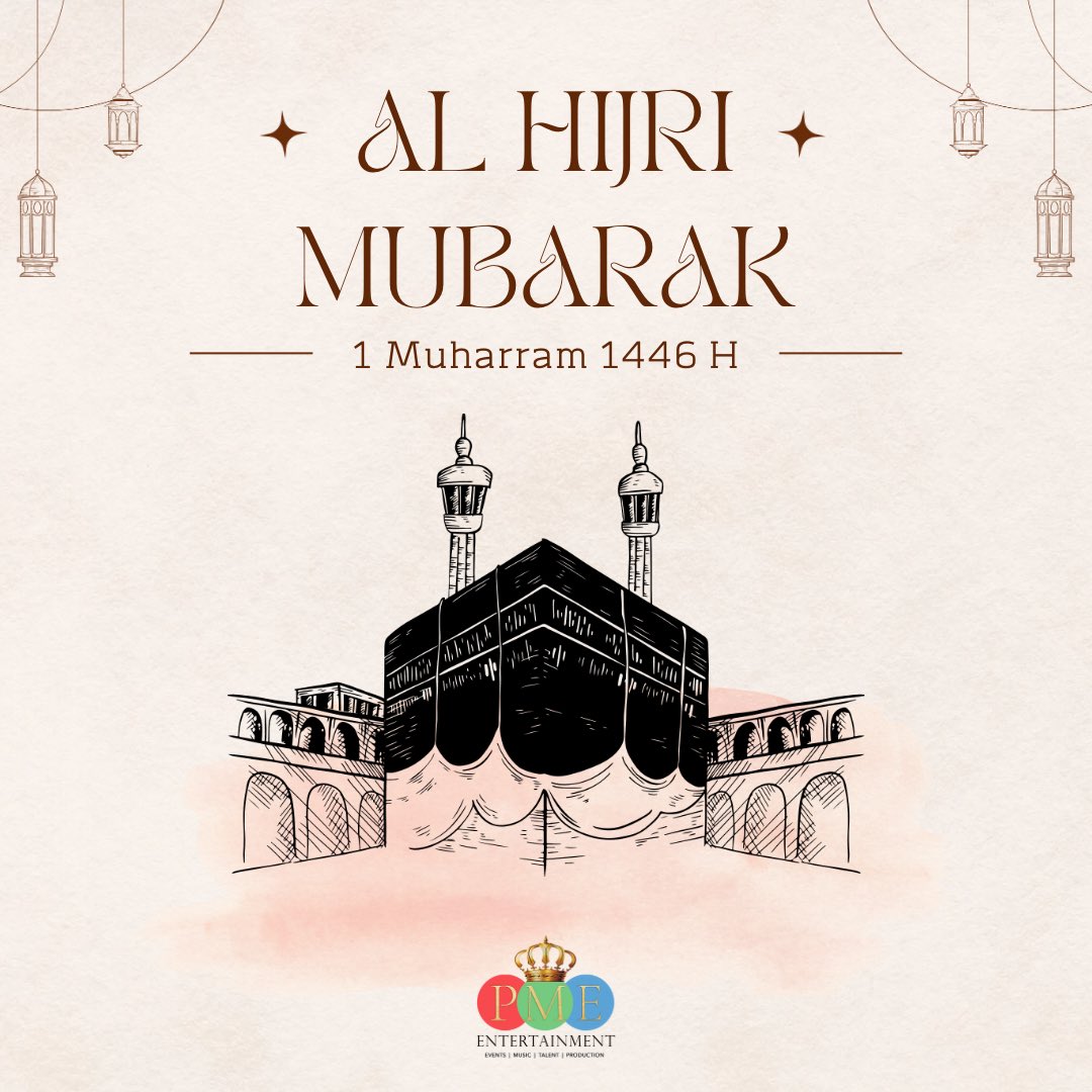 PMEWorld's tweet image. Celebrating the start of Al Hijri 1446 with heartfelt wishes for happiness and success! 🌙💫

#PMEEntertainment #NewYear #Greetings