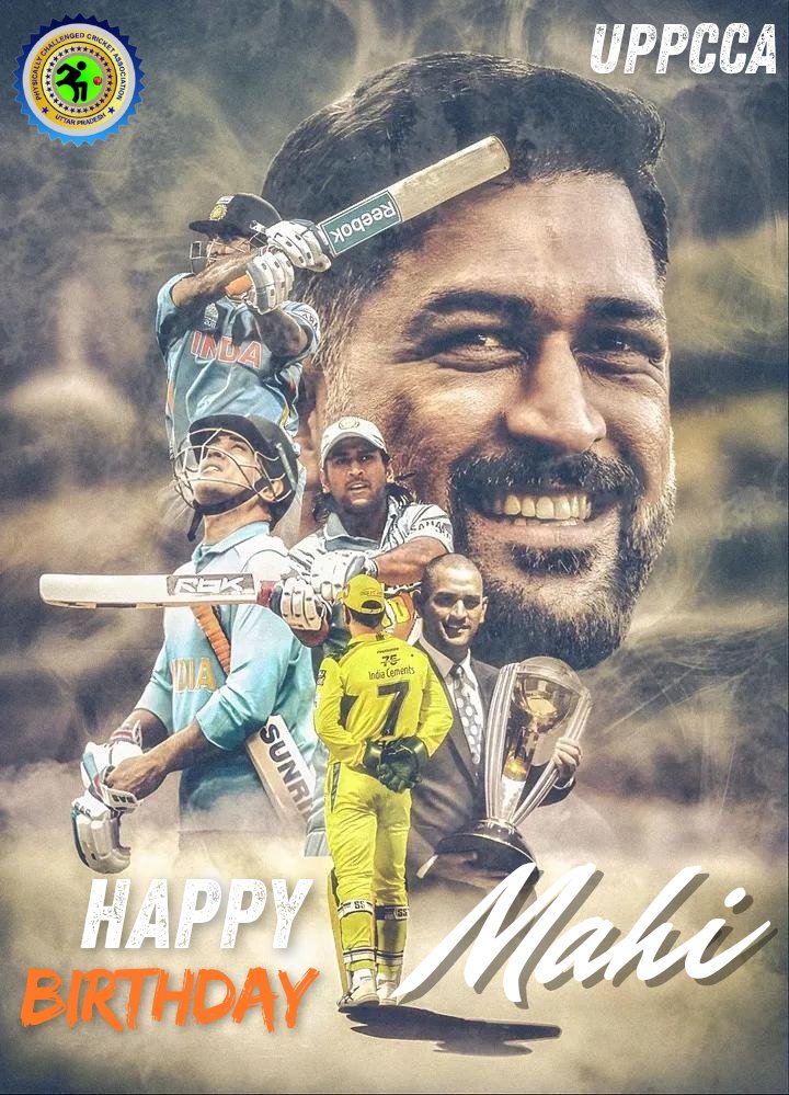 Happy Birthday 🎂 🥳 Mahi Bhai     <a href="/msdhoni/">Mahendra Singh Dhoni</a>