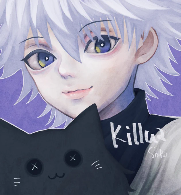 キルアお誕生日おめでとう#キルア誕生祭2024  #キルア生誕祭2024#KilluaZoldyck #Killua #キルア #イラスト#ハンターハンター #hxh #hxhfanart 